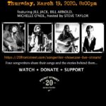 Songwriter Showcase at 20 Front Street - TO BE LIVE-STREAMED